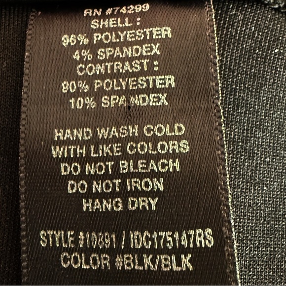 EN FOCUS STUDIO Elegant Black Dress with Sheer Sleeves SIZE 6 Women’s 	6 - Picture 6 of 10